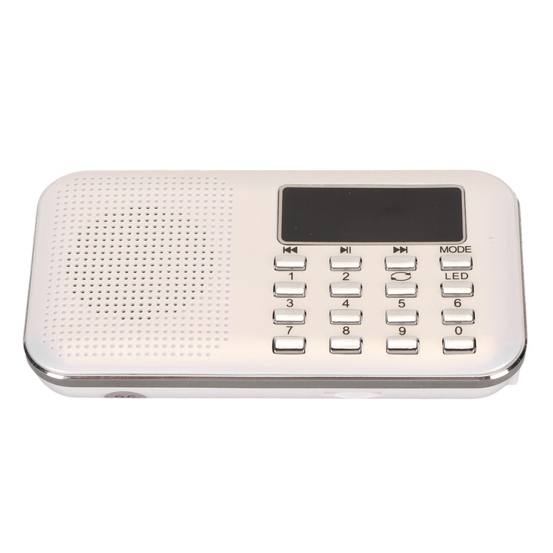 Mini Plug in Speaker Outdoor Portable HIFI Radio Speaker Small