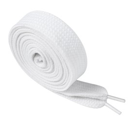 Underground Kulture Shoelaces Super Fat White Coloured Replacement Colour For Trainers Sneakers Universal Sports Unisex Skate Shoe Laces