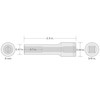 TEKTON 3/8 Inch Drive x 8 mm Deep 12-Point Socket