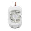 Mini Air Conditioner Humidifier Aromather 3 Gears 5 Blades USB