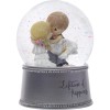 Precious Moments Lifetime Of Happiness, Musical Snow Globe, Resin/Glass