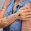 METALLIC FLASH TATTOOS