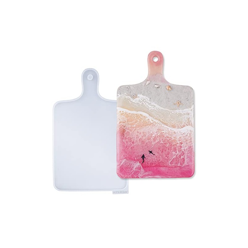 Moldes de bandeja de resina de silicona LET'S RESIN, moldes