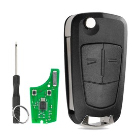 2 Buttons For Vauxhall Astra H Key Astra Remote Key Fob Vauxhall Zafira B Key Zafira Remote Key Fob PCF7941Chip 433Mhz