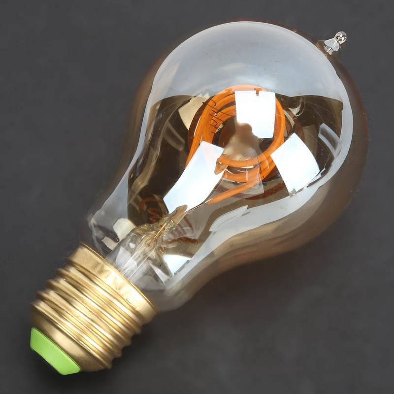 A60 Antique Bulb E27 Base Dimmable LED Filament Bulb 4W