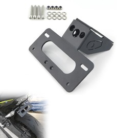 Xitomer - Eliminador de guardabarros apto para Ninja650 Z650 ABS 2017 2018 2019 2020 2021 2022 2023 2024 / Z650 2017-2024 accesorios de cola para placa de matrícula OEM (Negro Negro Negro