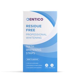 Dentico Teeth Whitening Strips, Pap+ Formula - 28 Count, 2-3 Shade Improvement in 14 Days