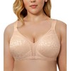 WingsLove Full Coverage Bras for Women Wirefree Non Padded Minimizer
