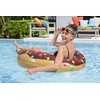 Bestway 36118 3/4" Diameter Donut Swim Ring for Adults (Brown)