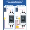 DIHOOL DC Circuit Breaker,DC MCB,Solar Disconnect Switch,15A Isolator(DC12V - DC400V