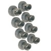 8 X Universal Dishwasher Upper Basket Wheels Compatible With Electrolux,