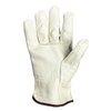 SAS Safety Corp Leather Driver Gloves. Size Large, White Color.