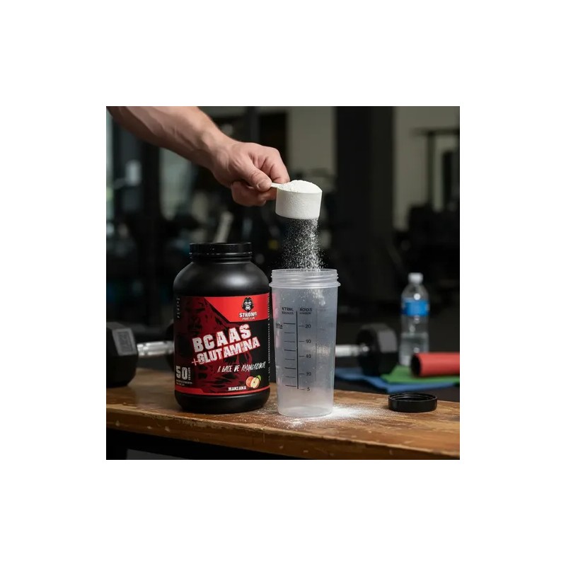 Bcaas Glutamina Strong Protein 1kg Varios Sabores