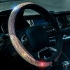 Valleycomfy WOW Gradient Crystal Diamond Sparkling BLING Steering Wheel Cover