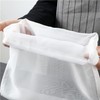 White Nut Milk Bag Reusable Cheesecloth Bags For Straining Almond