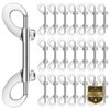 15PCS Double Ended Bolt Snaps Hooks Metal Clips for Large