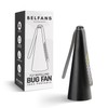 Belfans FlyRepellent Fan for Tables – AA Battery/USB Powered, Soundless