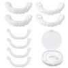 EOYVAIL Dentures Repair Kits, Upper and Lower Jaw Veneers, Temporary