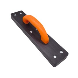 perfeclan Tapping Block for Vinyl Furniture Flooring Sturdy Floor Knock Block with Nonslip Handle Laminate Flooring Tool, Orange