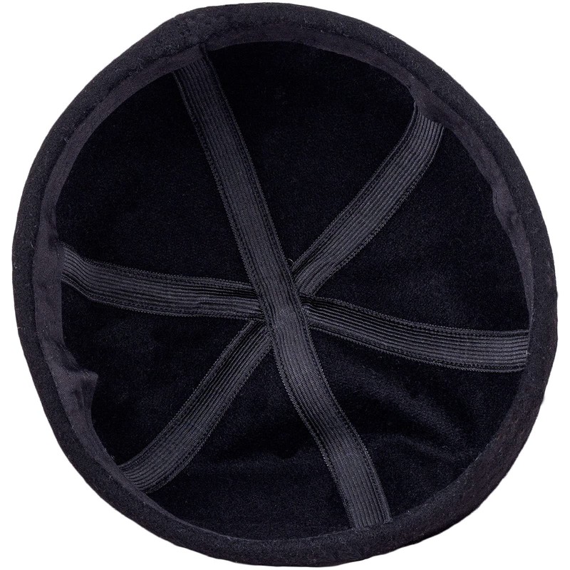 Sterkowski Men's Wool Beanie Docker Cap UK 6 3/4 Black