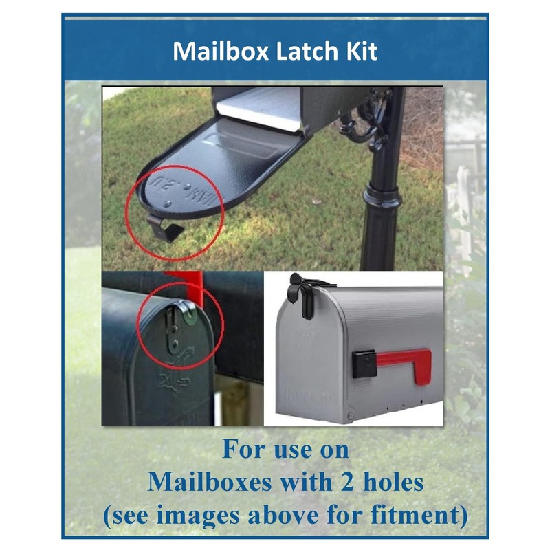 New Mailbox Plastic Latch Set Repair Kit for Solar Group