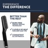 Beard straightener of men - straightening brush, original heated beard