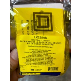 Square D LK225AN Neutral Lug Kit 150A-225A For QO & Homeline Load Centers