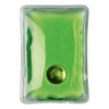 eBuyGB Unisex Reusable Gel Hand Warmer, Transparent Green Rectangle