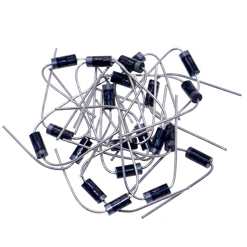 BEHOSHI 100pcs Rectifier Diode Set 10 Values 1N4001-1N4007 1N5817-1N5819, Electronic