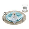 KOUBOO Laguna Table placemat, Round Table Mats Set, Woven Placemats,