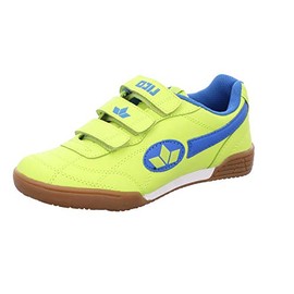 Geka Bernie V - Scape per Sport Indoor Unisex Bambini, Giallo (Lemon/Blau Lemon/Blau), 26 EU