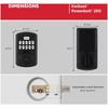 Kwikset 9250TRS-L03S Transitional Powerbolt 2 Electronic SmartCode Deadbolt SmartKey with