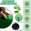 AXKAL Golf-Gummi-Tees, Übungstraining, 3 oder 6 Stück, gemischte Größen, verwendet
