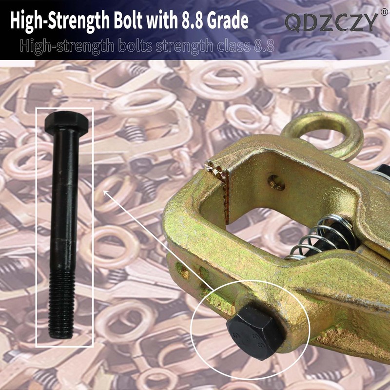 QDZCZY 2-Pack Auto Body Repair Clamp Self-Tightening Tool 5 Ton