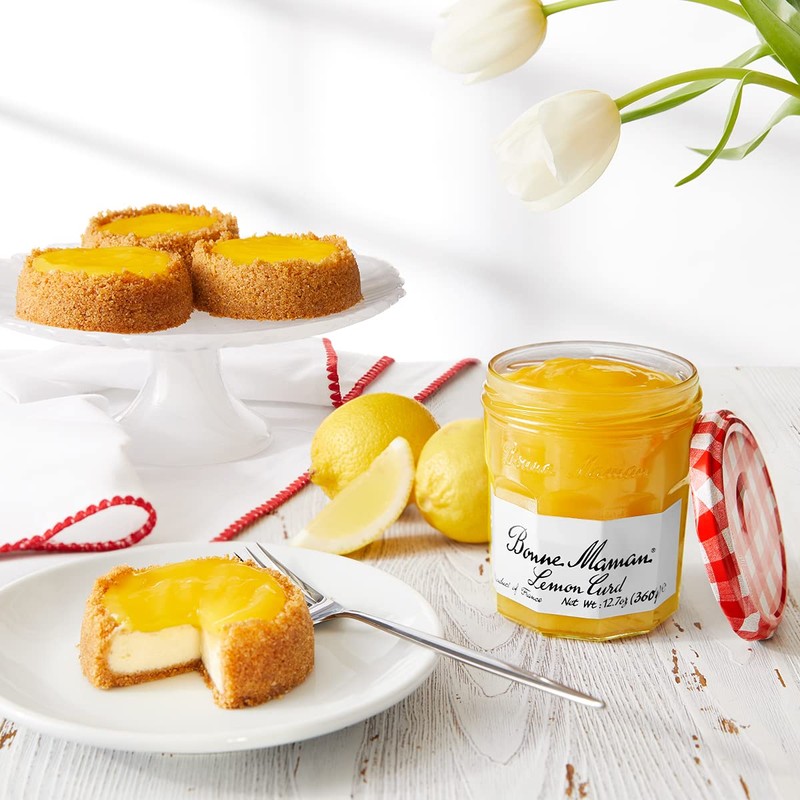 Bonne Maman Lemon Curd Spread, 12.7 Ounce Jars (Pack of