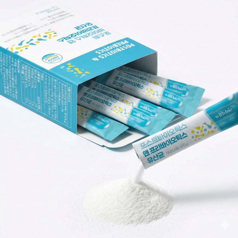 위드바이오 포스트바이오틱스 프리바이오틱스 유산균 생유산균 장건강 영양 WithBio Postbiotics Prebiotics