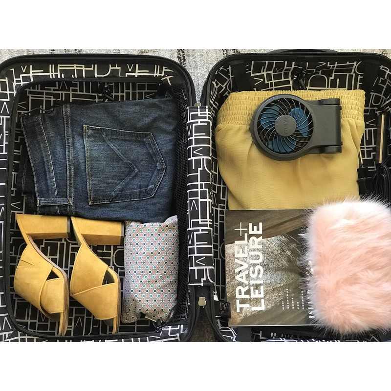 Treva 3.5 Inch Portable Desk Fan with USB Port -