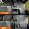 CUSAUTV Floor Mats Compatible with Polaris Ranger Crew XP 1000