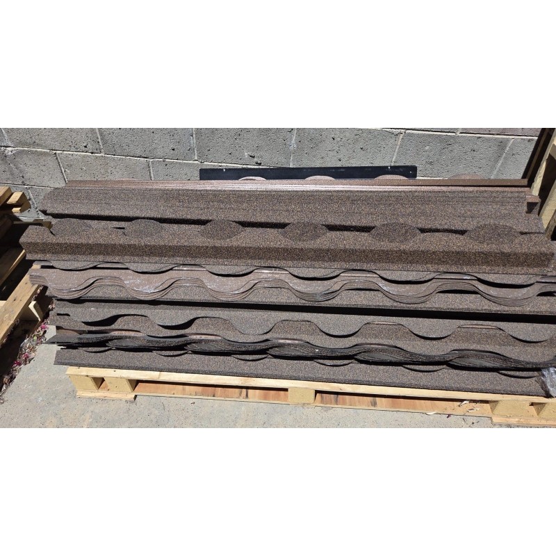 Unbranded 5ft- Shingle Bird Stop Metallic-5pk