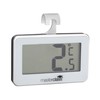 MasterClass Fridge Thermometer, Digital Thermometer with Hook, Stainless Steel, -4°F