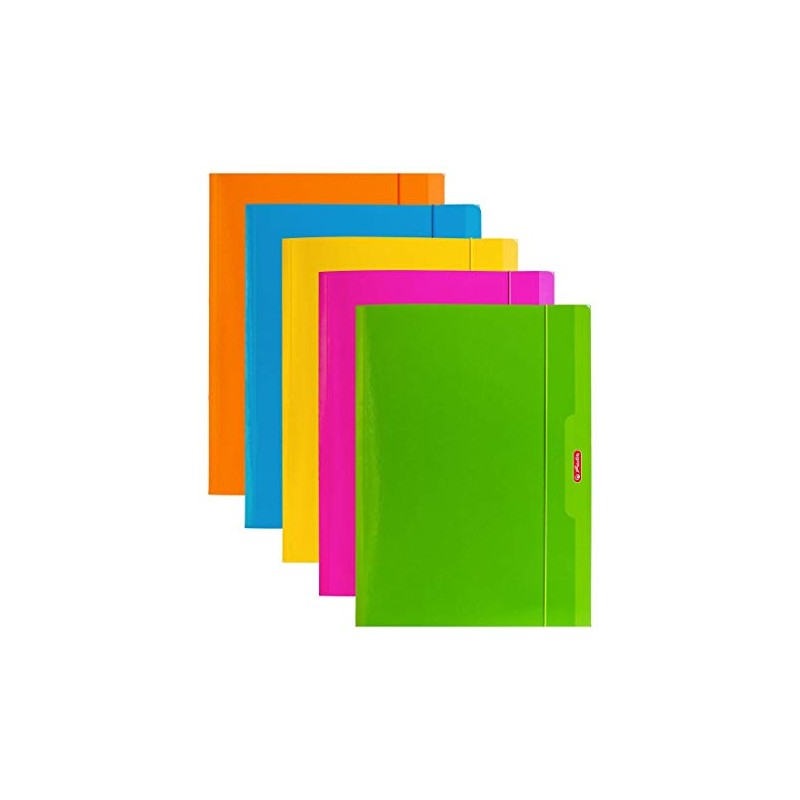 Herlitz® Colour Blocking A4 Briefcase with Elasticated Edging | Folder
