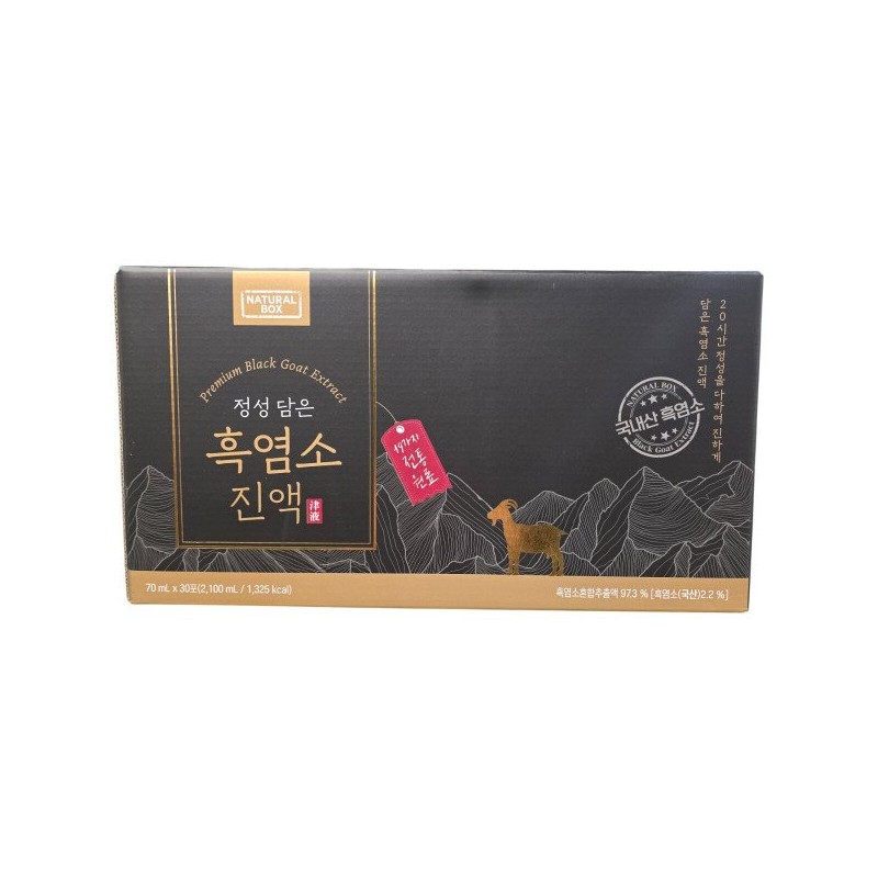 정성 담은 흑염소진액 70ml x 30포 Carefully Crafted Black Goat