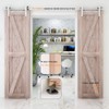 TSMST 7FT Sliding Barn Door Hardware Kit, Stainless Steel Heavy