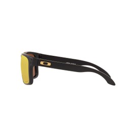 Oakley Men's OO9417 Holbrook XL Square Sunglasses, Matte Black/Prizm 24K Polarized, 59 mm