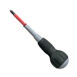 ANEX No.1720 Screwdriver for Quick Electrical Work, Small, Ball Grip, Phillips #2 x 3.0 Inches (75 mm)