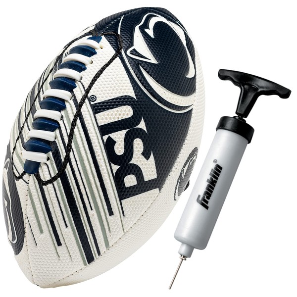 Franklin Sports Penn State Football - Youth Mini Football - 8.5" Football- SPACELACE Easy Grip Texture- Perfect for Kids !