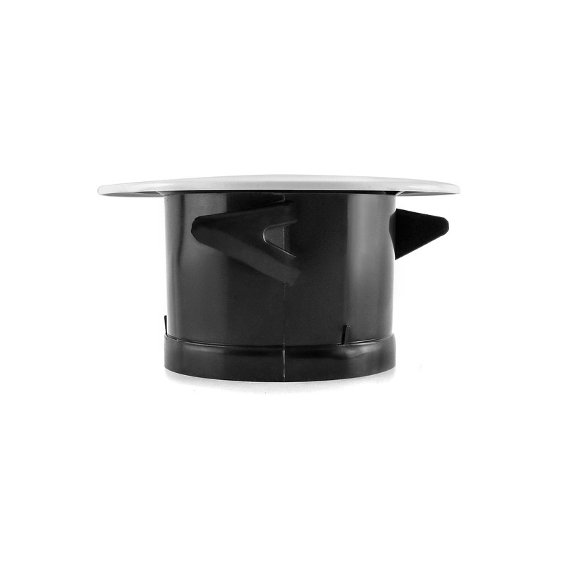 QWORK Air Vent ABS Louver Grille Cover, 4 Pack 4"