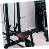 KOMBIUDA Leg Extension Machine Cover Exercise Roller Foam Foot Pads