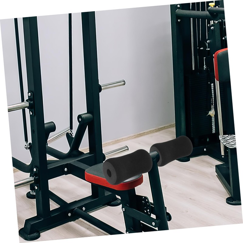 KOMBIUDA Leg Extension Machine Cover Exercise Roller Foam Foot Pads