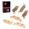 Front & Rear Sintered Brake Pads Kit Compatible with Can